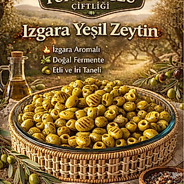 5 KG IZGARA YEŞİL ZEYTİN