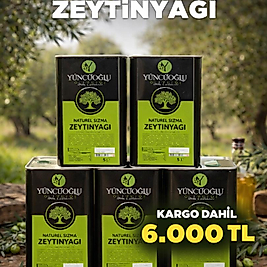 4 ADET 5 LİTRE ZEYTİNYAĞI