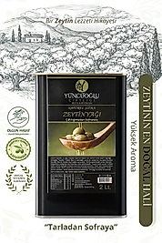 Yüncüoğlu Çiftliği Natürel Sızma Zeytinyağı 2 Litre - Kendi Bahçemizden Doğal Ve Katkısız