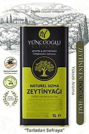 Yüncüoğlu Çiftliği Natürel Sızma Zeytinyağı 1 Litre - Kendi Bahçemizden Doğal Ve Katkısız