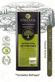 Yüncüoğlu Çiftliği Natürel Sızma Zeytinyağı 5 Litre - Kendi Bahçemizden Doğal Ve Katkısız